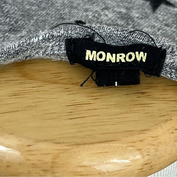 Monrow Gray Star Print Midi Dress - Picture 7 of 9